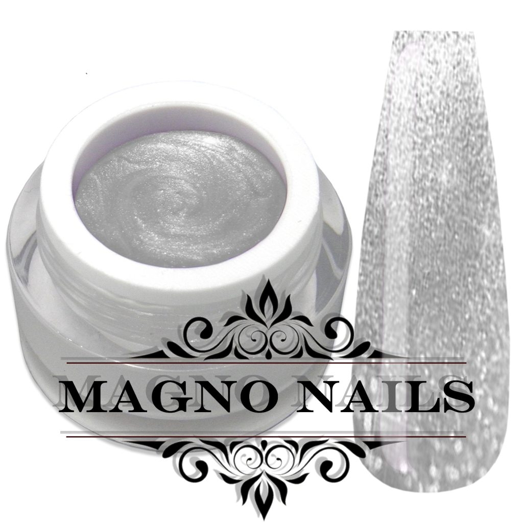 UV Gel - 4605 - Diamond Flash Cat Eye - Diamond Silver